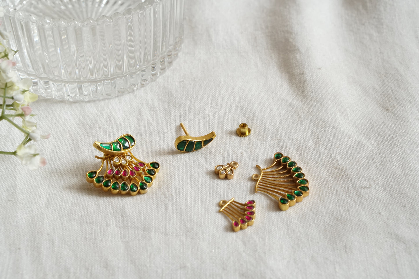 Kundan Earrings (1-4904)(Ak)