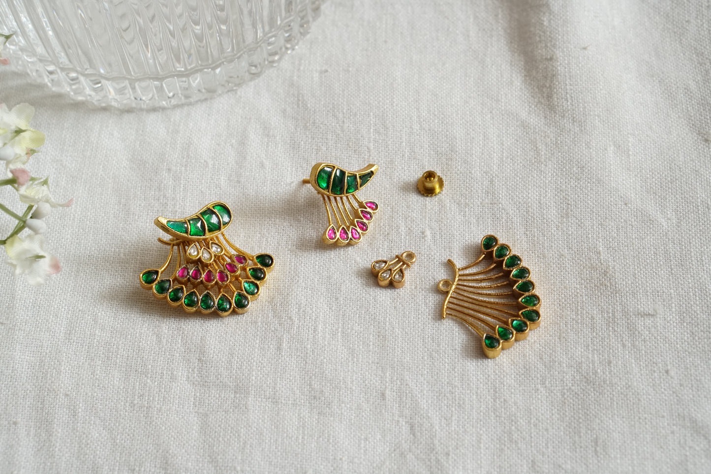 Kundan Earrings (1-4904)(Ak)
