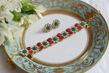 Kundan choker set(4-7724)(R)