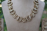 Polki Necklace set (4-8779)(B)