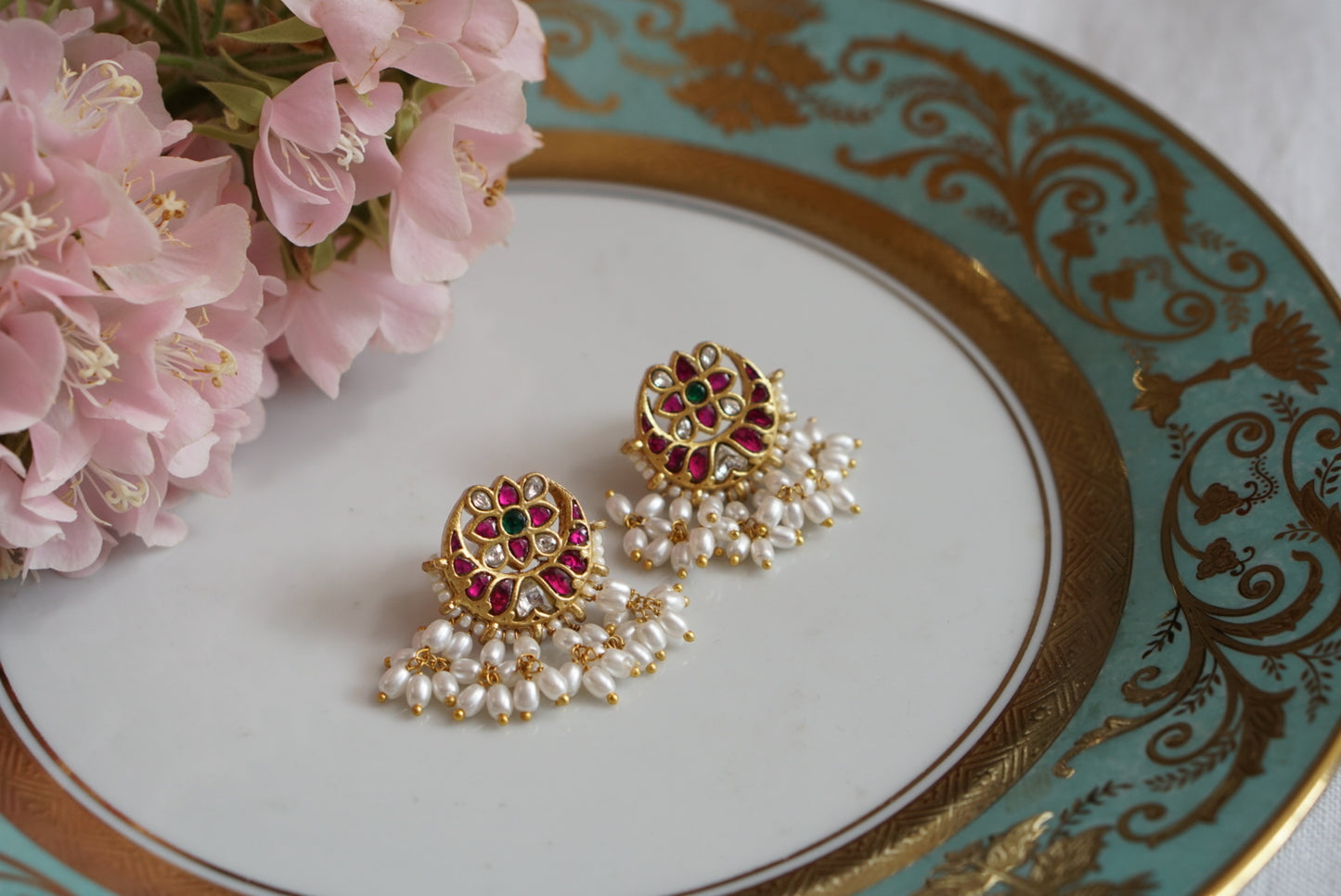Kundan Studs (1-4189)(K)(PREORDER)