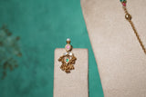Kundan Pendant Set (4-9508)(EX)