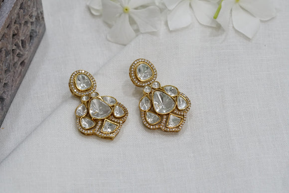Polki earrings (1-3774)(B)
