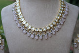 Kundan Necklace set (4-8784)(B)