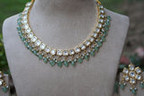 Kundan Necklace set (4-8783)(B)
