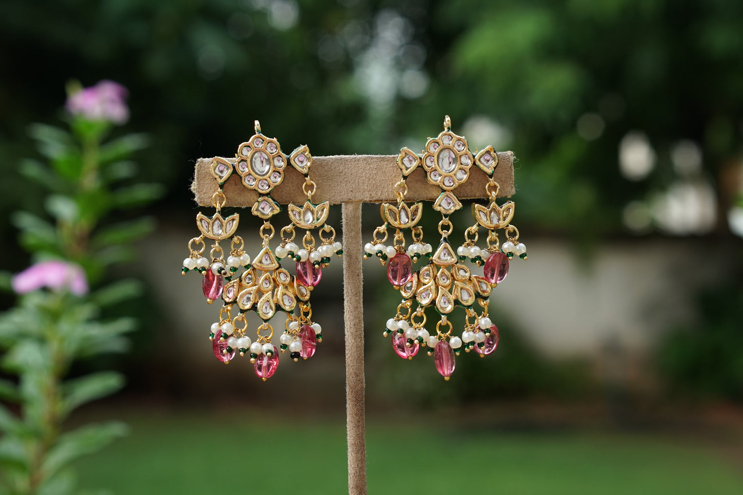 Kundan Earrings (1-5477)(EX)