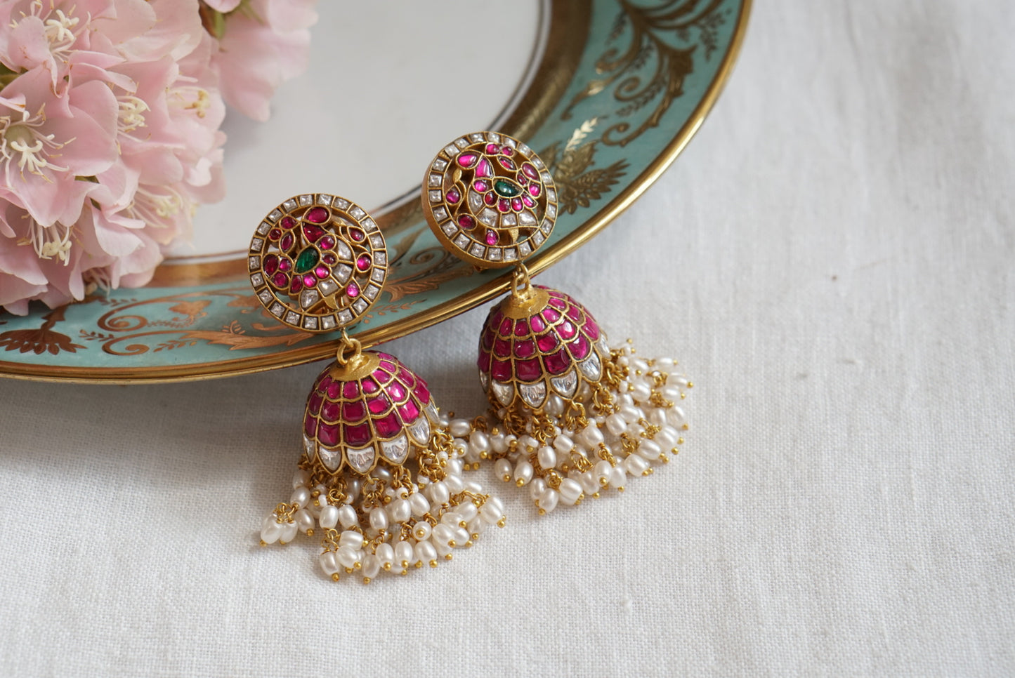 Kundan jhumki (1-4188)(K)(PREORDER)