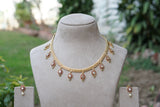 Kempu Kundan Necklace set (4-8775)(Ak)