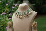 Kundan  Necklace Set (4-9516)(EX)