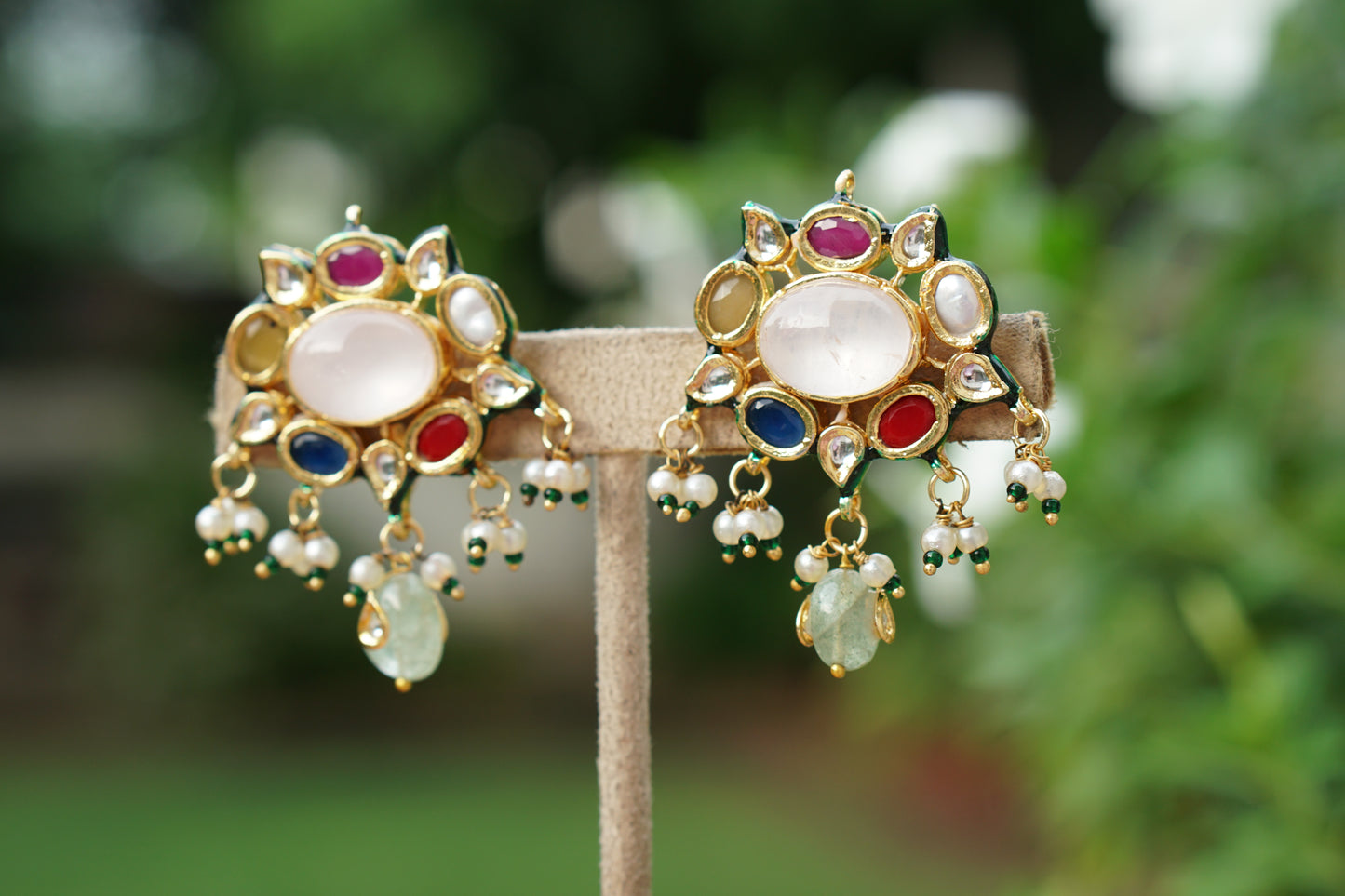Kundan Earrings (1-5479)(EX)