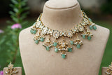 Kundan Necklace Set (4-9513)(EX)