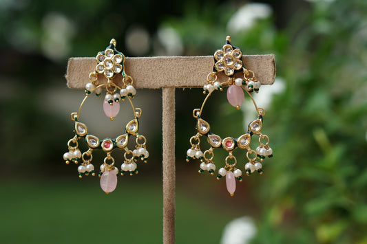 Kundan Earrings (1-5478)(EX)