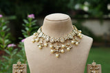 Kundan  Necklace Set (4-9511)(EX)