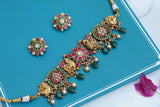 Kundan Necklace set (4-6331)(S)