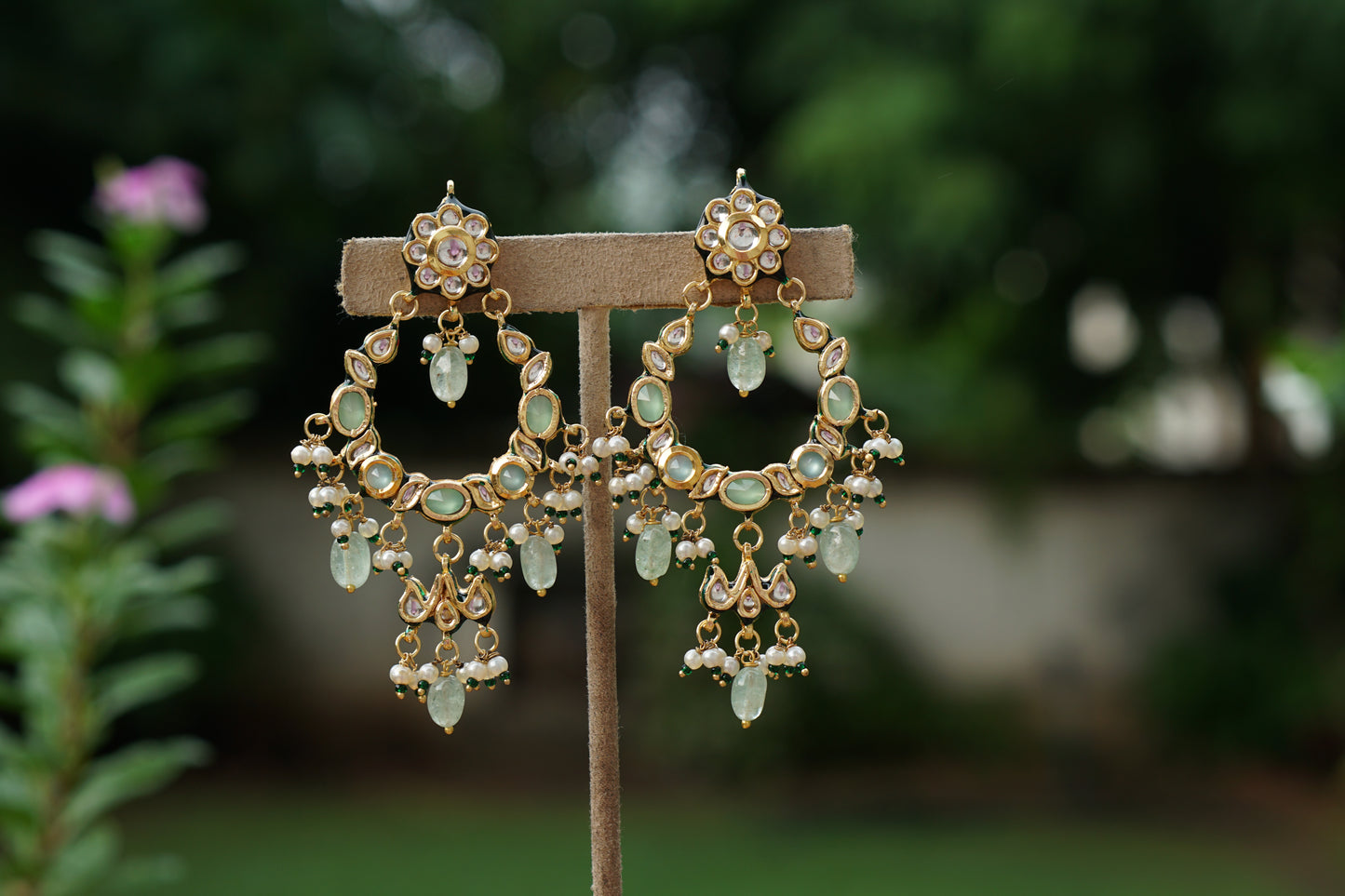 Kundan Earrings (1-5474)(EX)