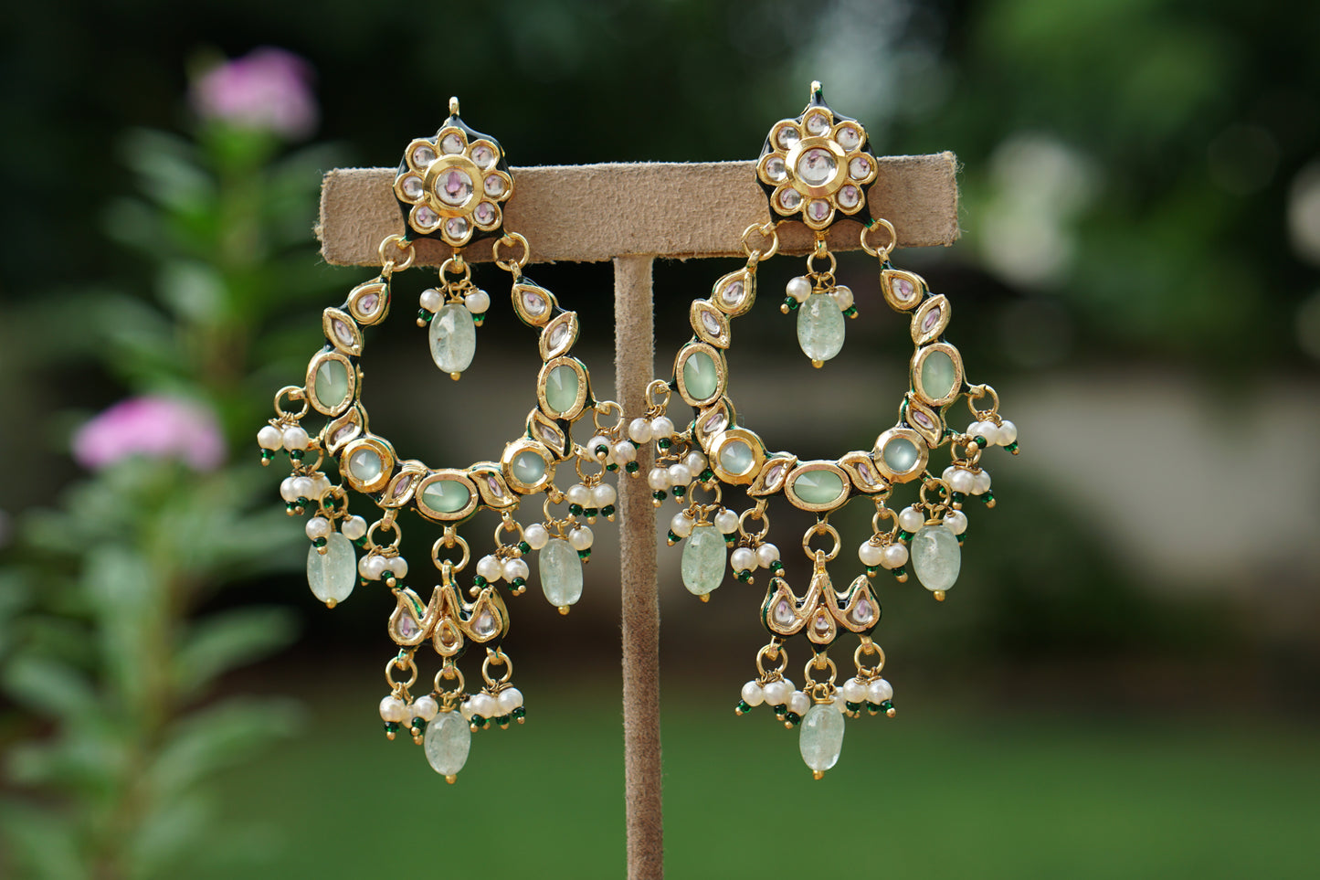 Kundan Earrings (1-5474)(EX)