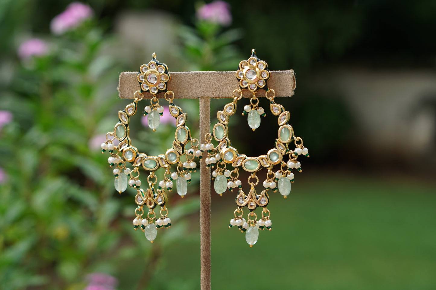 Kundan Earrings (1-5474)(EX)
