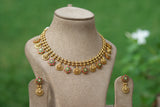 Kundan Antique necklace set (4-5955)(AK)