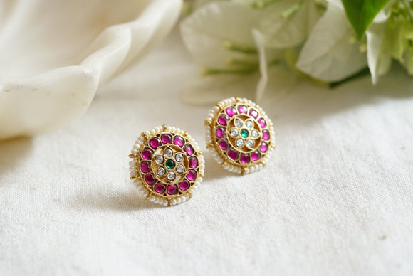 Kundan Studs (1-4042)(K)(preorder)