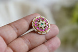 Kundan Studs (1-4042)(K)(preorder)