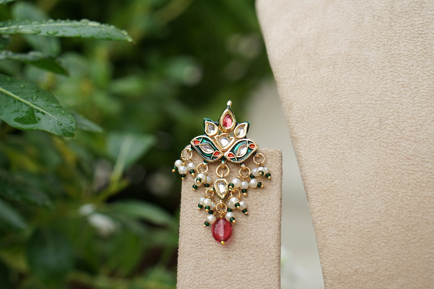 Kundan Choker Set (4-9506)(EX)