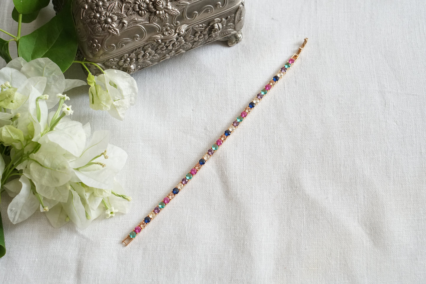 Multi Stone Bracelet (3-500)