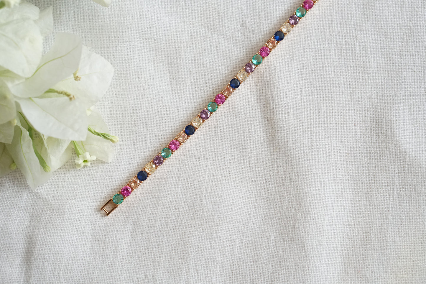 Multi Stone Bracelet (3-500)