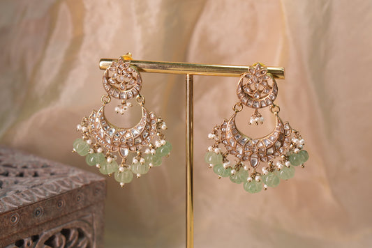 Kundan Earrings(1-5030)(A)