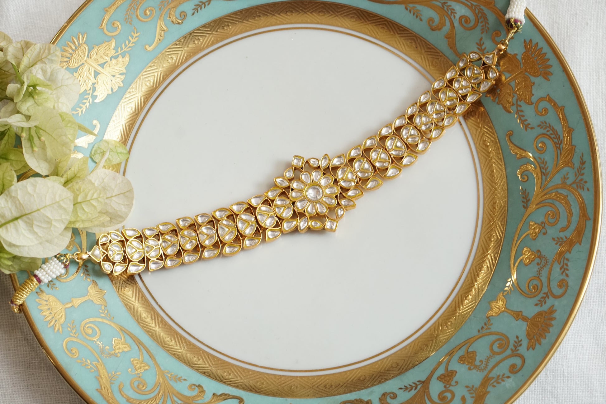 Kundan Choker  (4-8816)(R) - JEWELSTYLE