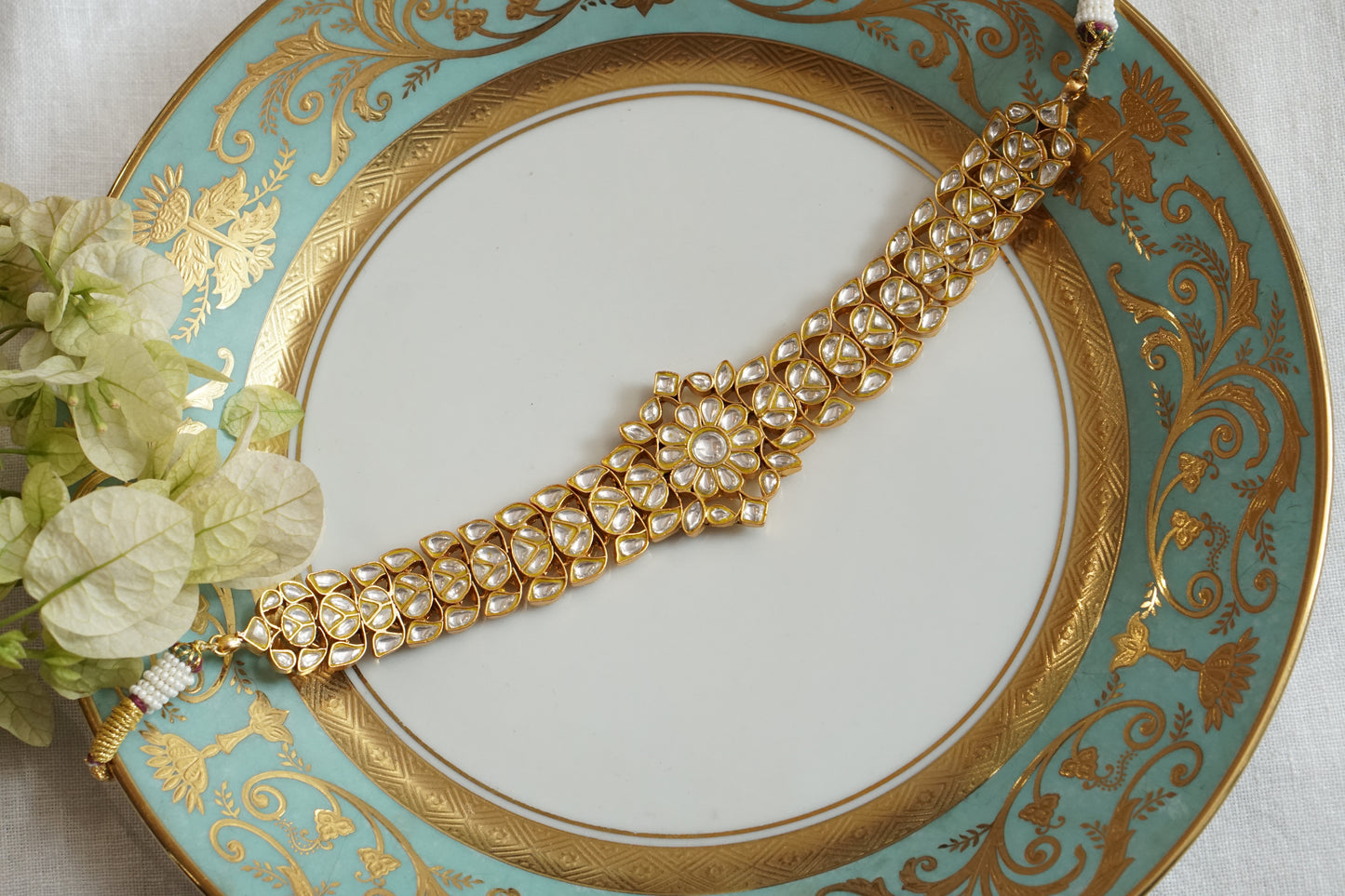 Kundan Choker  (4-8816)(R) - JEWELSTYLE