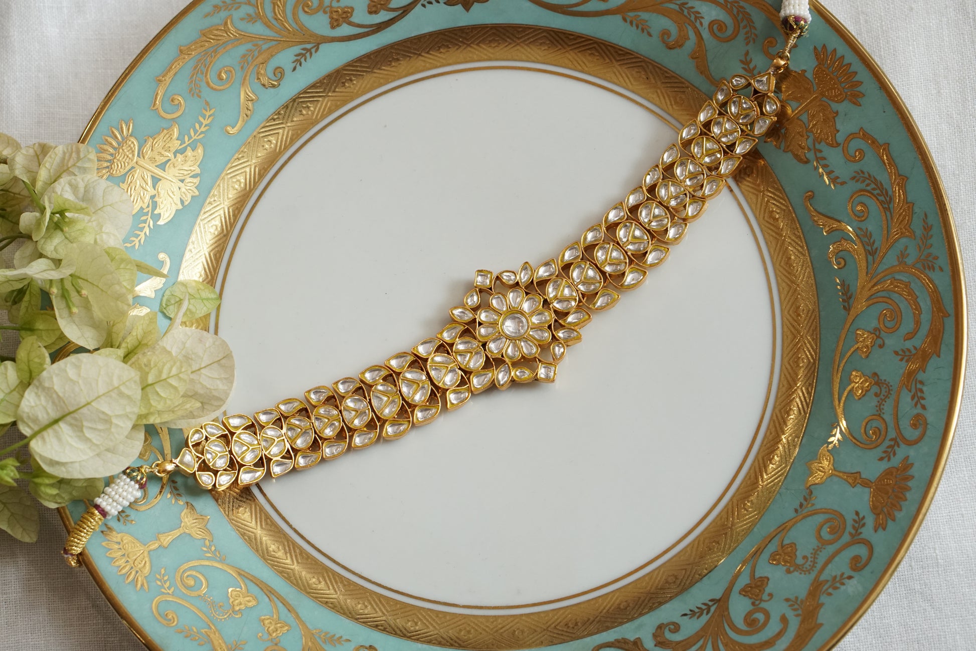 Kundan Choker  (4-8816)(R) - JEWELSTYLE