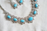 Turquoise stone necklace Set (4-9522)(EX)(from turkey)