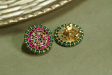 Kundan studs (1-4317)(K)