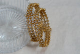 Kundan bangles size 2’6 (3-307)(AK)