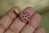 Kundan ear clip (1-4320)(K)