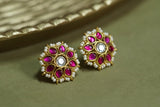 Kundan studs (1-4316)(K)