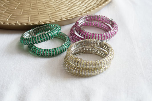 Ad Stone Bangle in 2'6 size (3-497)(B)