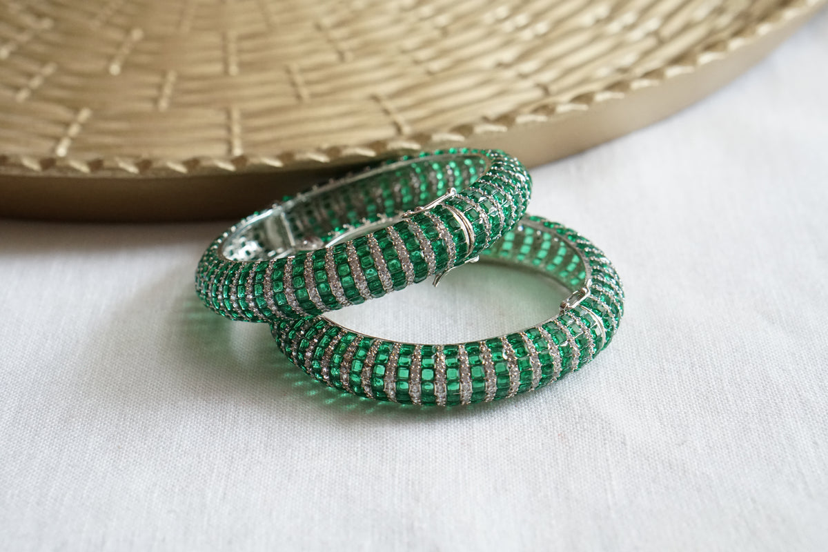 Ad Stone Bangle in 2'6 size (3-497)(B)