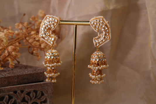 Kundan Jhumki (1-5025)(A) (ALREADY DISCOUNTED) - JEWELSTYLE