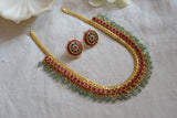 Kundan necklace set (4-7538)( K)(PREORDER)