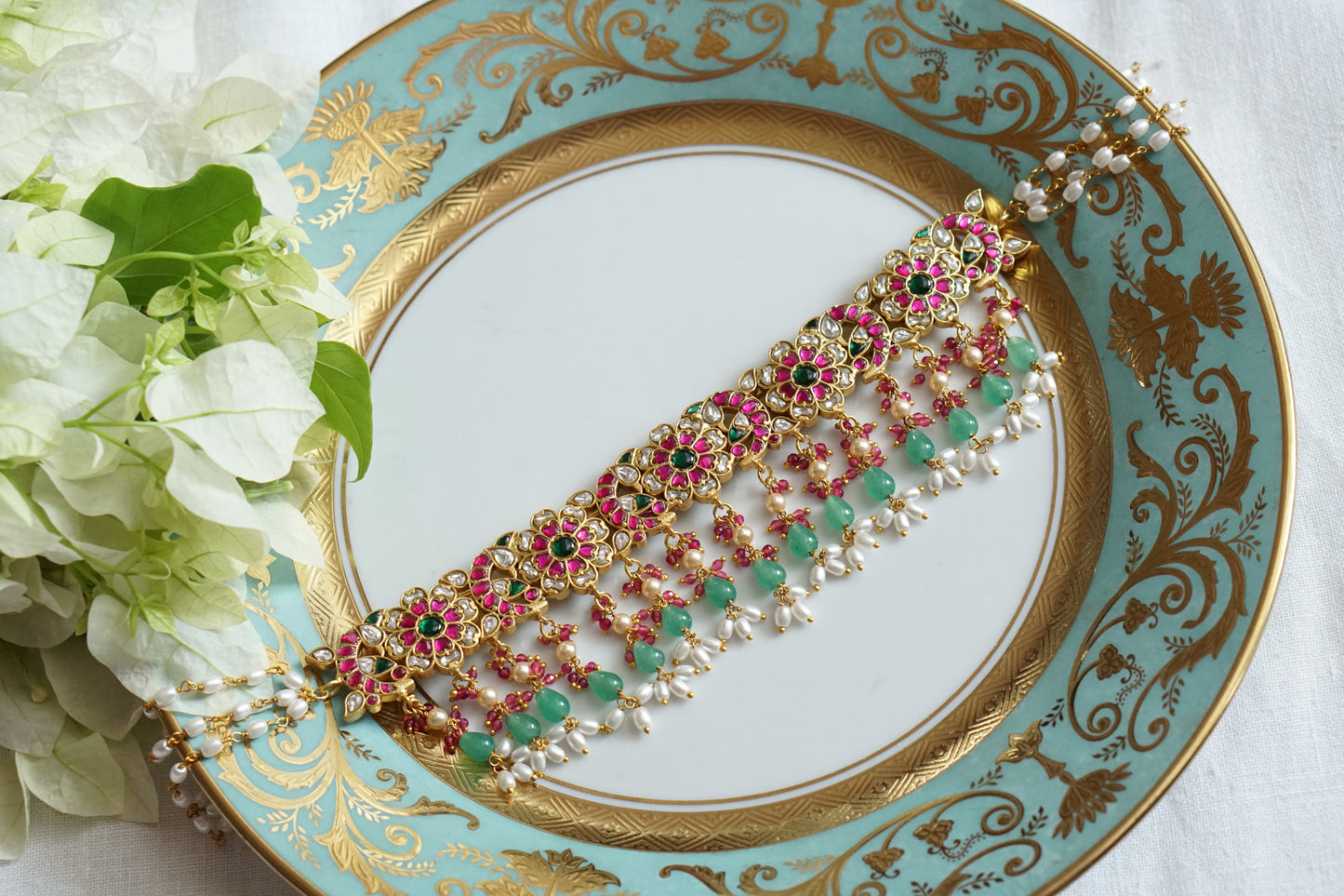 Kundan Choker (4-8143)(K)(PREORDER)