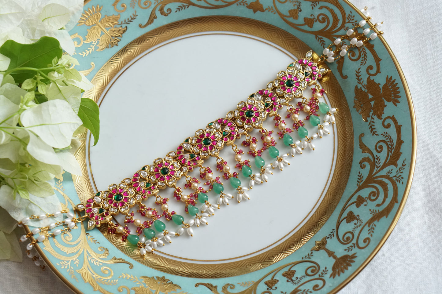 Kundan Choker (4-8143)(K)(PREORDER)