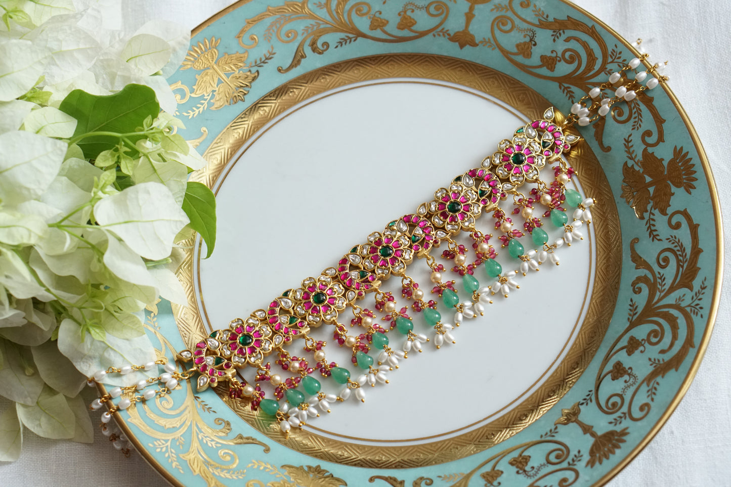 Kundan Choker (4-8143)(K)(PREORDER)