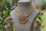 Antique Necklace Set (4-8393)(AK)