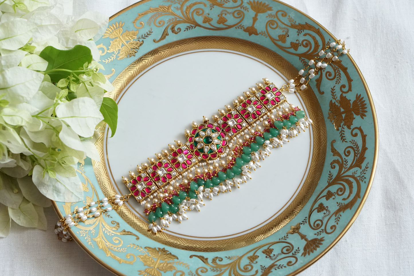 Kundan Choker (4-8142)(K)(PREORDER)