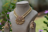 Antique Necklace Set (4-8393)(AK)