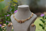 Antique Necklace Set (4-8394)(AK)