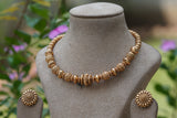 Antique Necklace Set (4-8401)(AK)