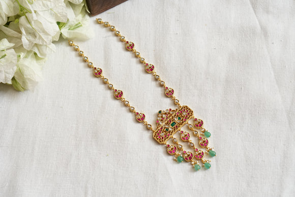 Kundan pendant Necklace  (4-8136)(K)