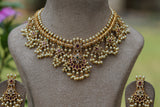Antique Necklace Set (4-8399)(AK)